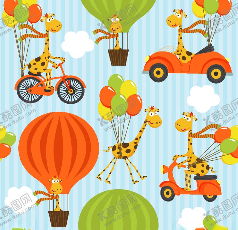 编号：55932709212101437882【酷图网】源文件下载-卡通儿童拼接图案设计