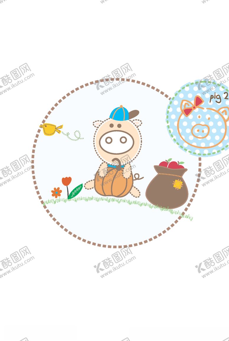 编号：21642509162215209539【酷图网】源文件下载-幼童印花