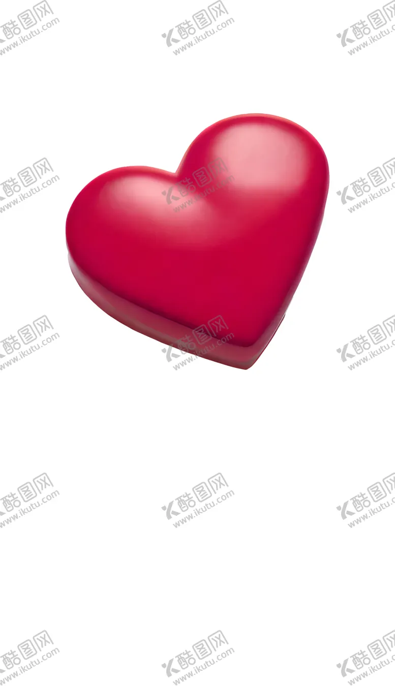 编号：67193201281226582971【酷图网】源文件下载-立体的红色爱心520爱情人节