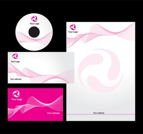 粉色系企业品牌视觉设计