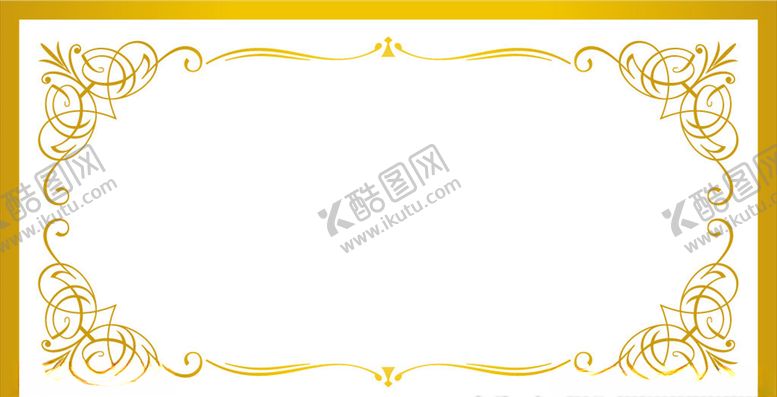 编号：20347704280305442633【酷图网】源文件下载-金色花边