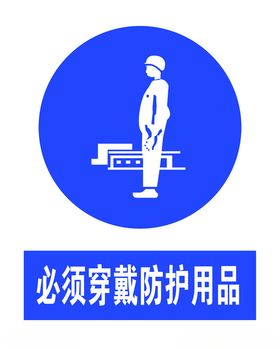 必须穿戴防护用品