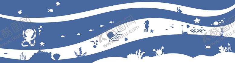 编号：90655209271946361075【酷图网】源文件下载-条纹状海底世界