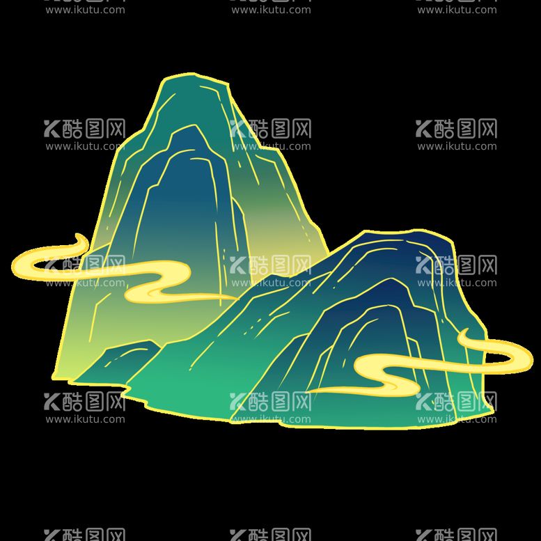 编号：21182711052205219774【酷图网】源文件下载-国潮风元素 