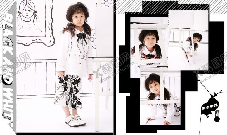 编号：68998410262335096423【酷图网】源文件下载-新版宝宝幼儿少年相册模板
