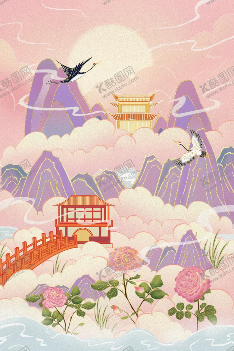 编号：10807510201001506127【酷图网】源文件下载-国潮插画