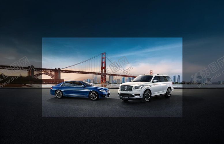 编号：74524009181406068934【酷图网】源文件下载-林肯大陆领航员车图分层