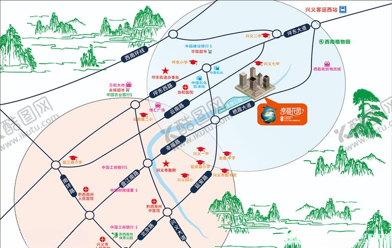 编号：93574110260611139588【酷图网】源文件下载-区位图