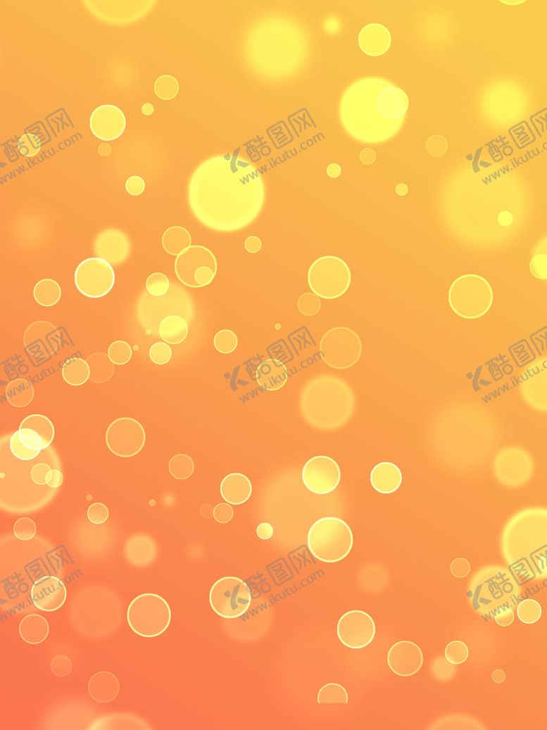 编号：57061010180115417725【酷图网】源文件下载-橘色光斑背景