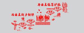 业主形象墙形象墙设计