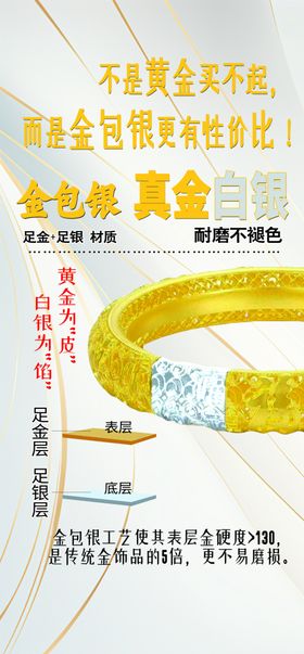 金包银饰品