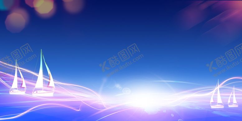 编号：83162510210401596336【酷图网】源文件下载-蓝色背景展板背景企业