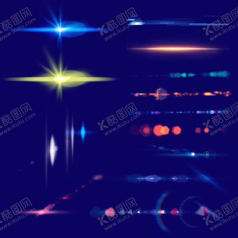 编号：90849510240929443359【酷图网】源文件下载-星光光束素材