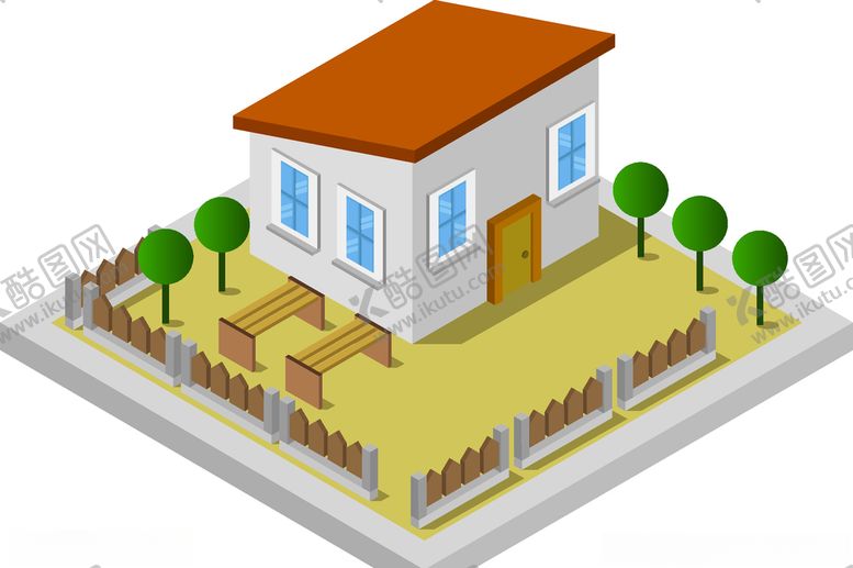 编号：62775610060345476130【酷图网】源文件下载-房屋