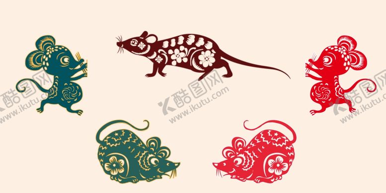 编号：15836010170331061832【酷图网】源文件下载-2020年鼠年老鼠素材
