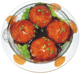 京味狮子头