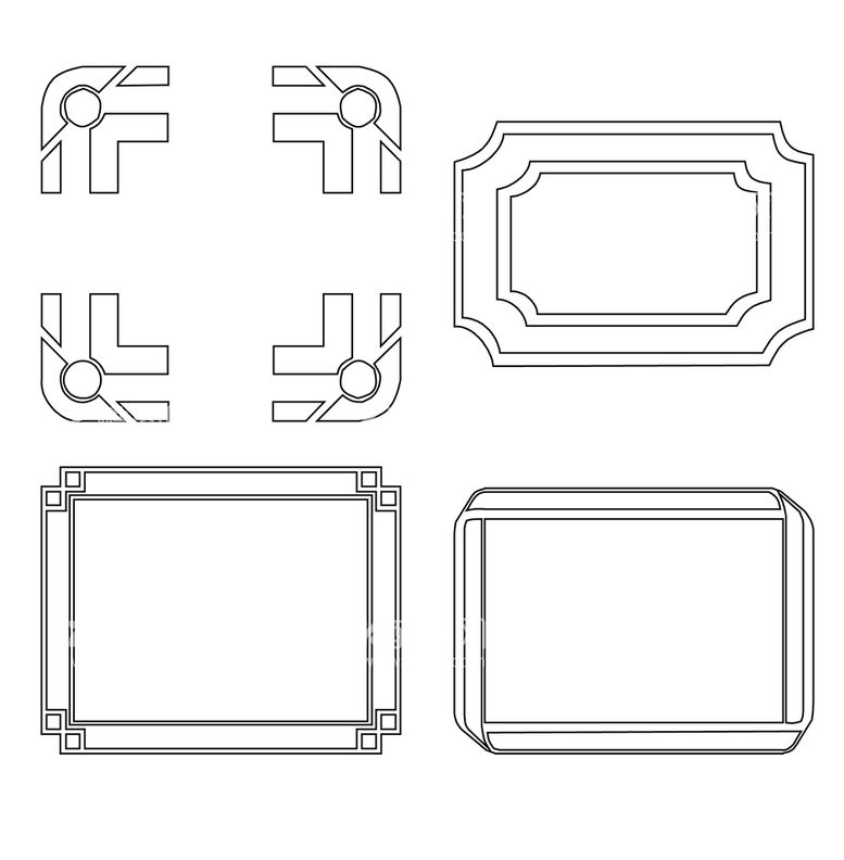 编号：68352109252212146501【酷图网】源文件下载-中式边框