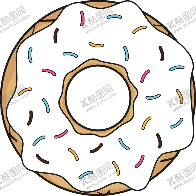 编号：98187202082028248401【酷图网】源文件下载-卡通甜甜圈