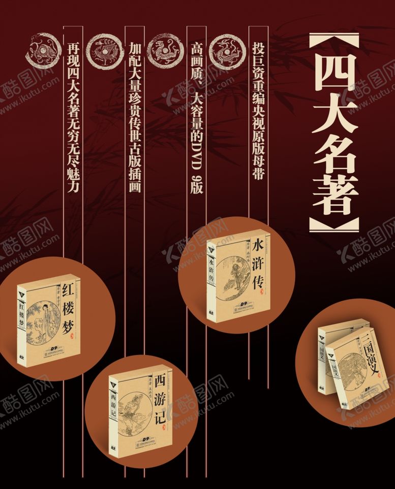 编号：30272210101813539794【酷图网】源文件下载-四大名著