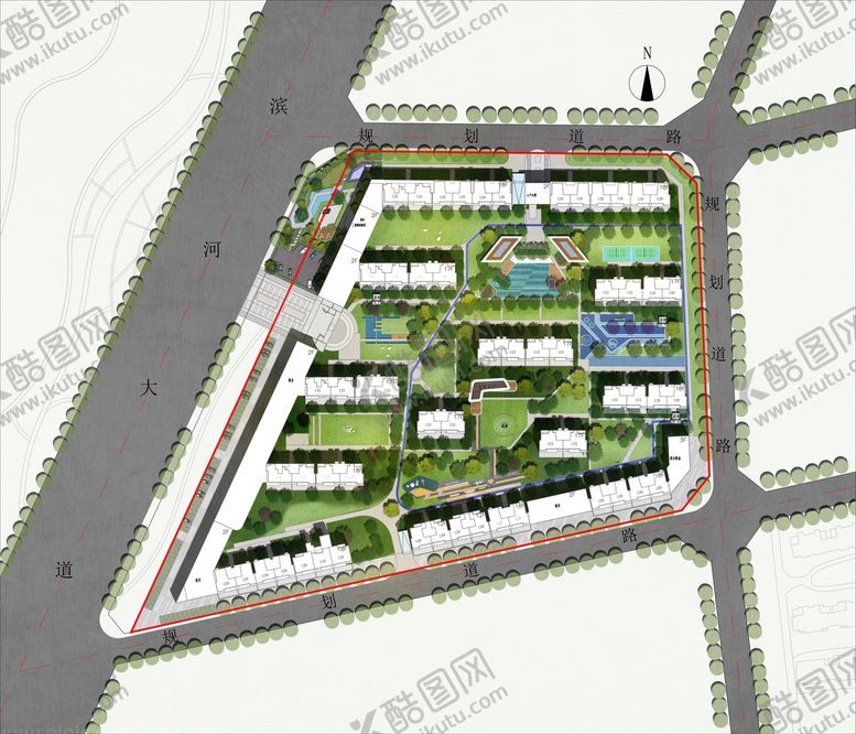 编号：07246810080726237643【酷图网】源文件下载-住宅彩平