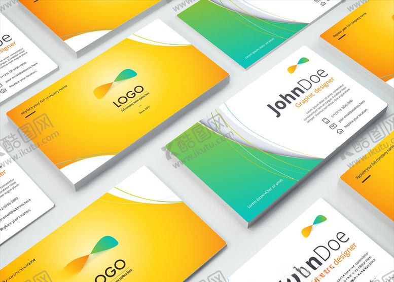 编号：96167909190337354954【酷图网】源文件下载-矢量名片模板