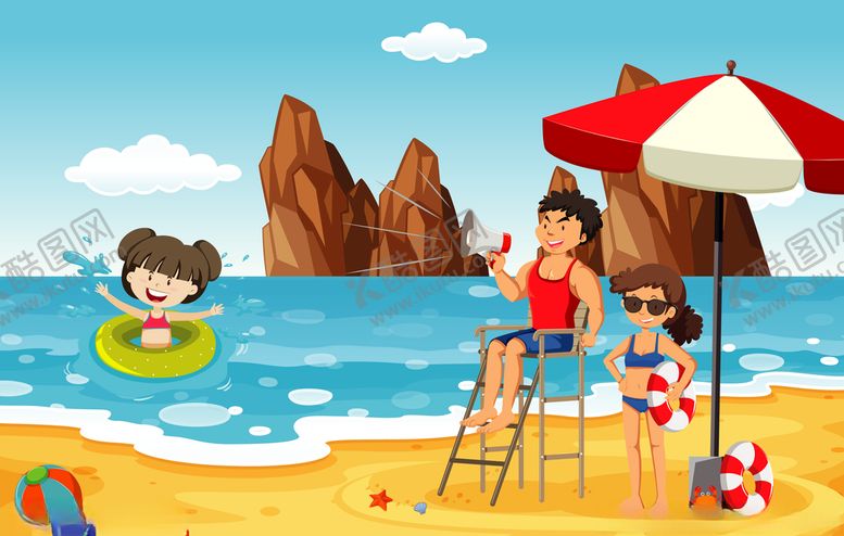 编号：86930909121113054415【酷图网】源文件下载-夏日海滩