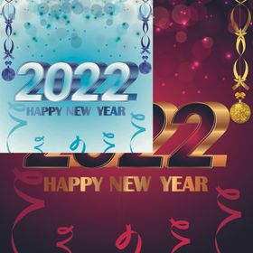 2022璀璨新年海报