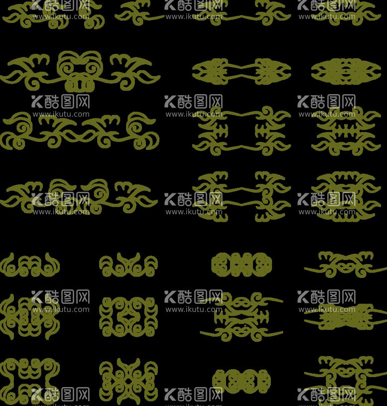 编号：78016209170119434329【酷图网】源文件下载-花纹边框