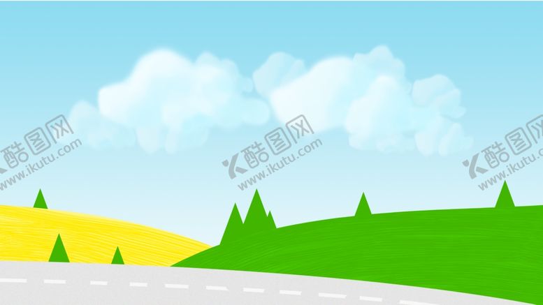 编号：90279004271840544996【酷图网】源文件下载-风景卡通分层背景