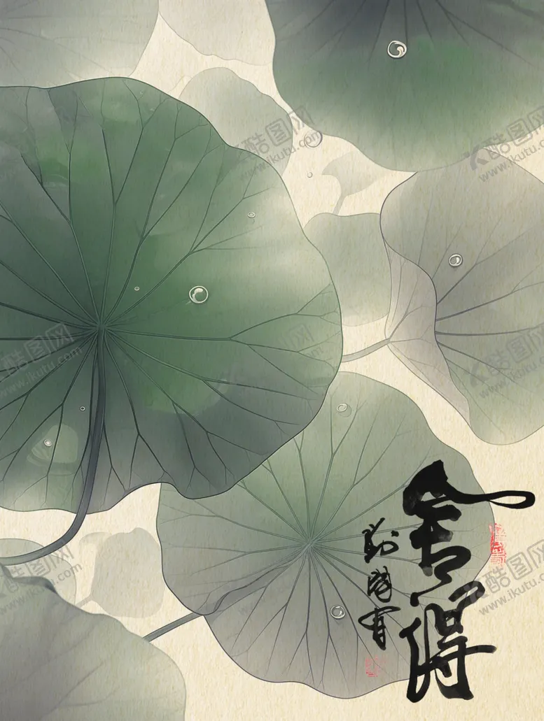 编号：38537202262347064203【酷图网】源文件下载-荷叶素材