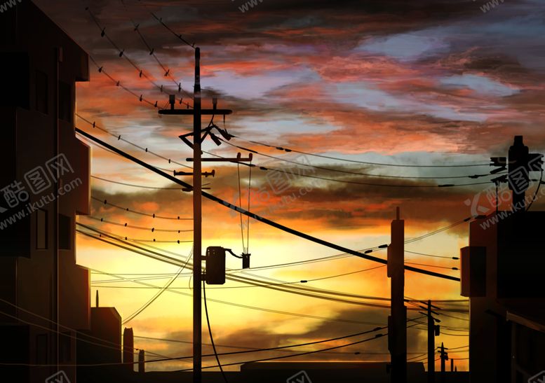 编号：74646410070951295588【酷图网】源文件下载-日本城市小清新插画