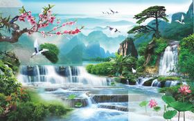 高山流水图