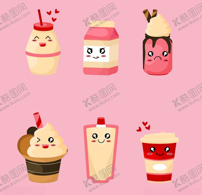 编号：92849810292310422301【酷图网】源文件下载-可爱食物