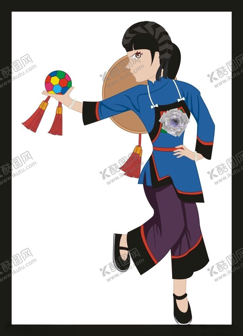 编号：20027302050520147601【酷图网】源文件下载-少数民族人物