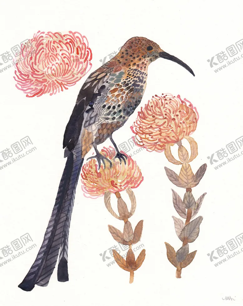 编号：94044106240237305378【酷图网】源文件下载-北欧风格淡色水彩画
