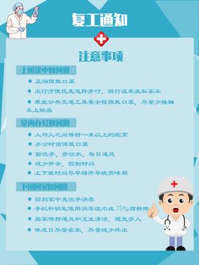 复工通知