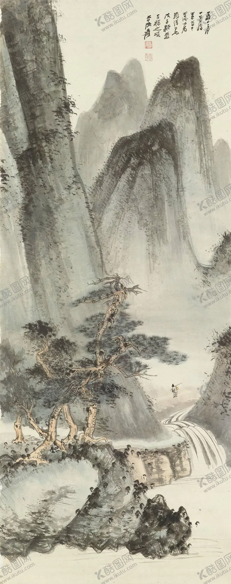 编号：79516210151312017198【酷图网】源文件下载-张大千国画