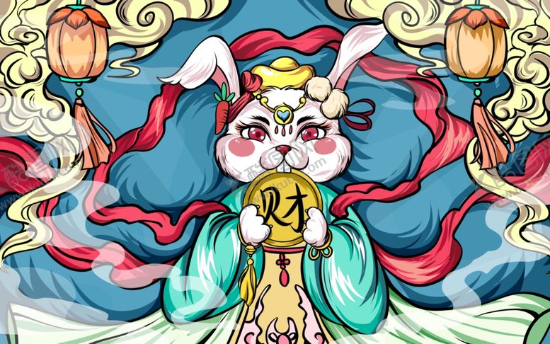 编号：93681512090637067254【酷图网】源文件下载-兔年 
