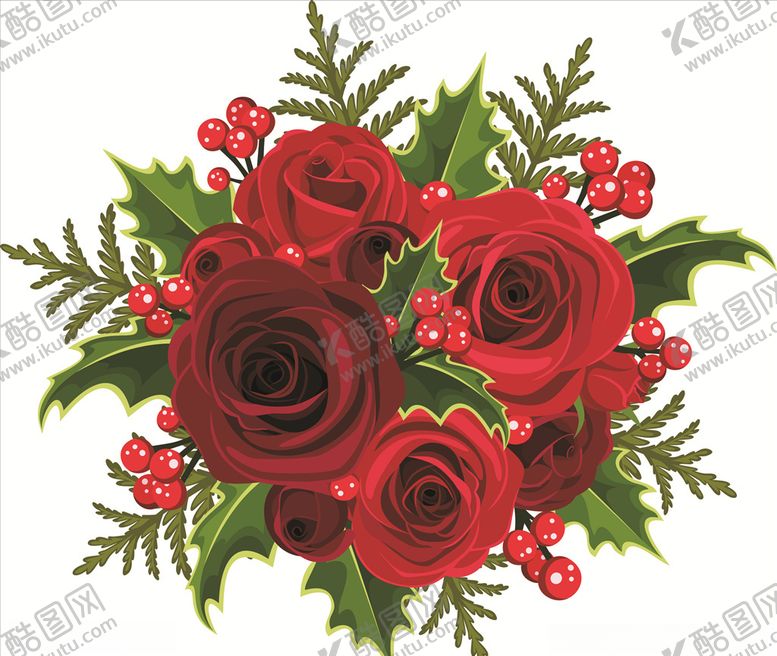 编号：66271109192129289032【酷图网】源文件下载-红色美丽玫瑰