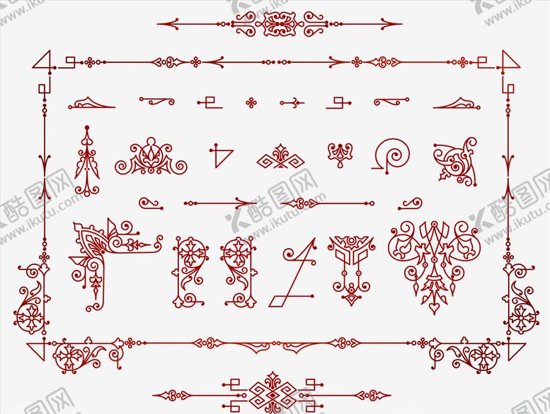 编号：82741109171320326013【酷图网】源文件下载-花纹花边底纹