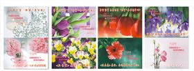 鲜花桌卡桌牌