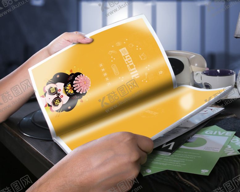 编号：43731410030454533394【酷图网】源文件下载-画册样机