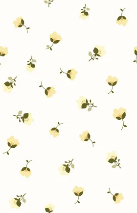 小碎花手绘数码印