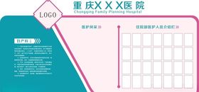 医院产科儿科创意展板
