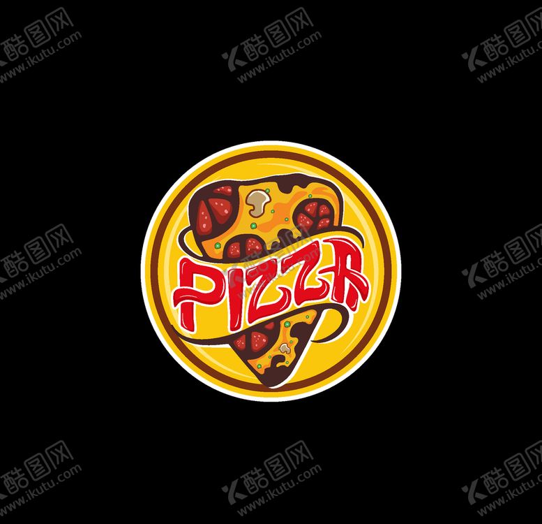 编号：42097504060118052791【酷图网】源文件下载-披萨logo标志设计