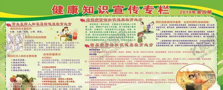 编号：52377907050142386263【酷图网】源文件下载-健康知识宣传专栏