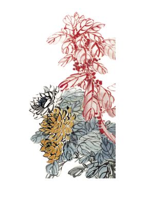 国画菊花