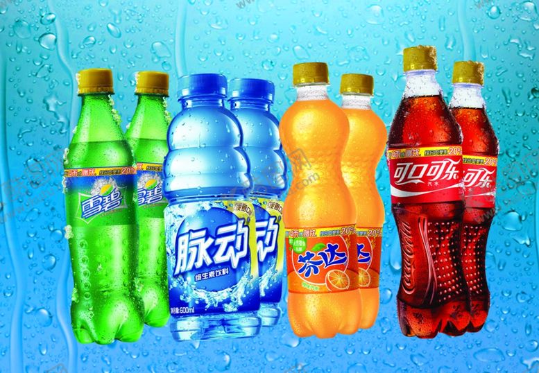 编号：36395610071114152881【酷图网】源文件下载-可乐雪碧饮料