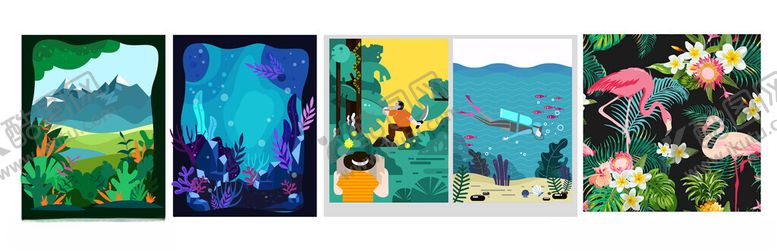 编号：72867204131710524539【酷图网】源文件下载-热带雨林