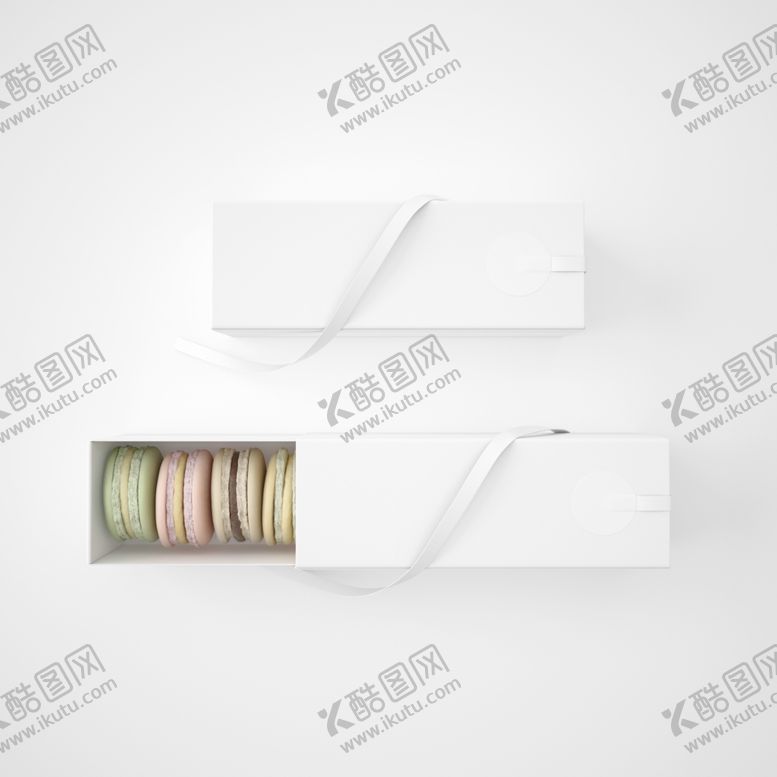 编号：62868707061248133920【酷图网】源文件下载-长盒子马卡龙样机